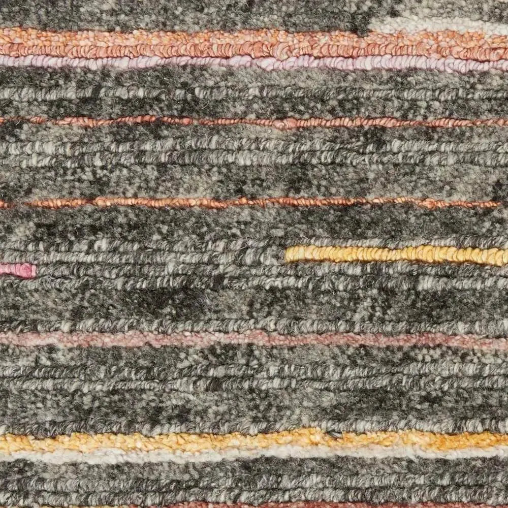 Plateau Pae01 Grey/Flame Rug