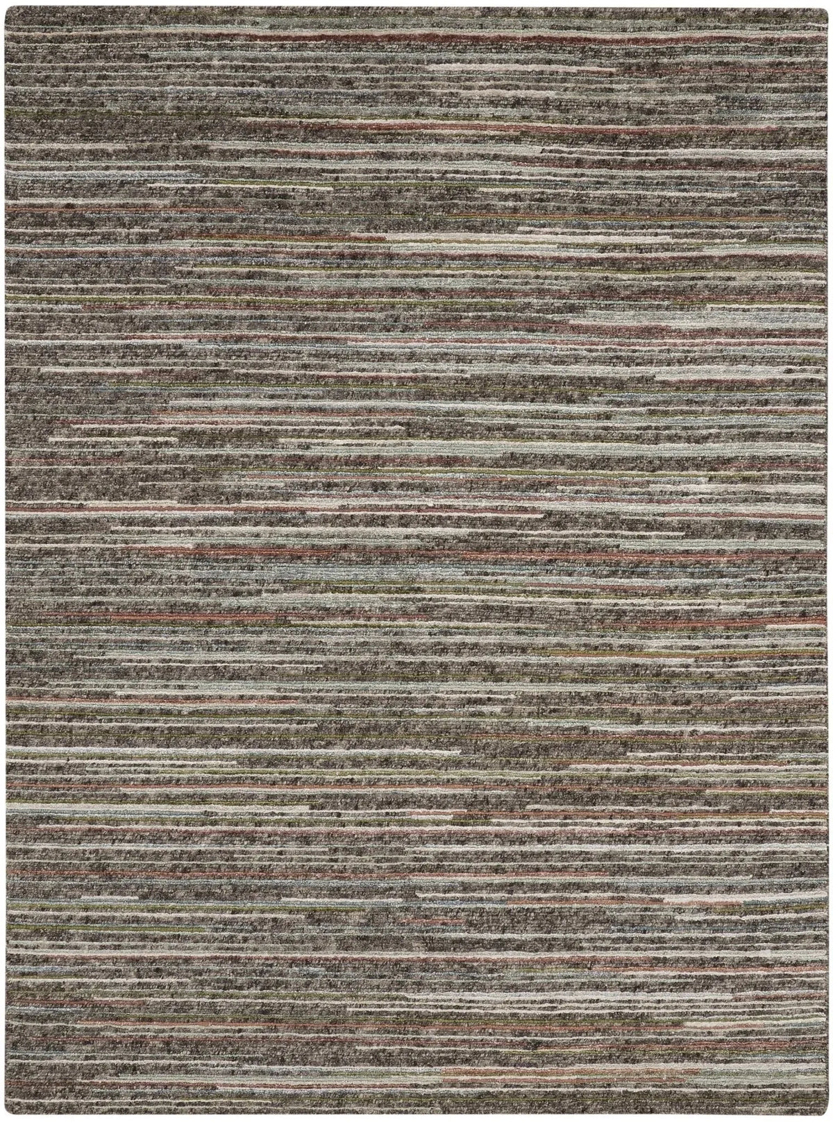 Plateau Pae01 Grey/Green Rug
