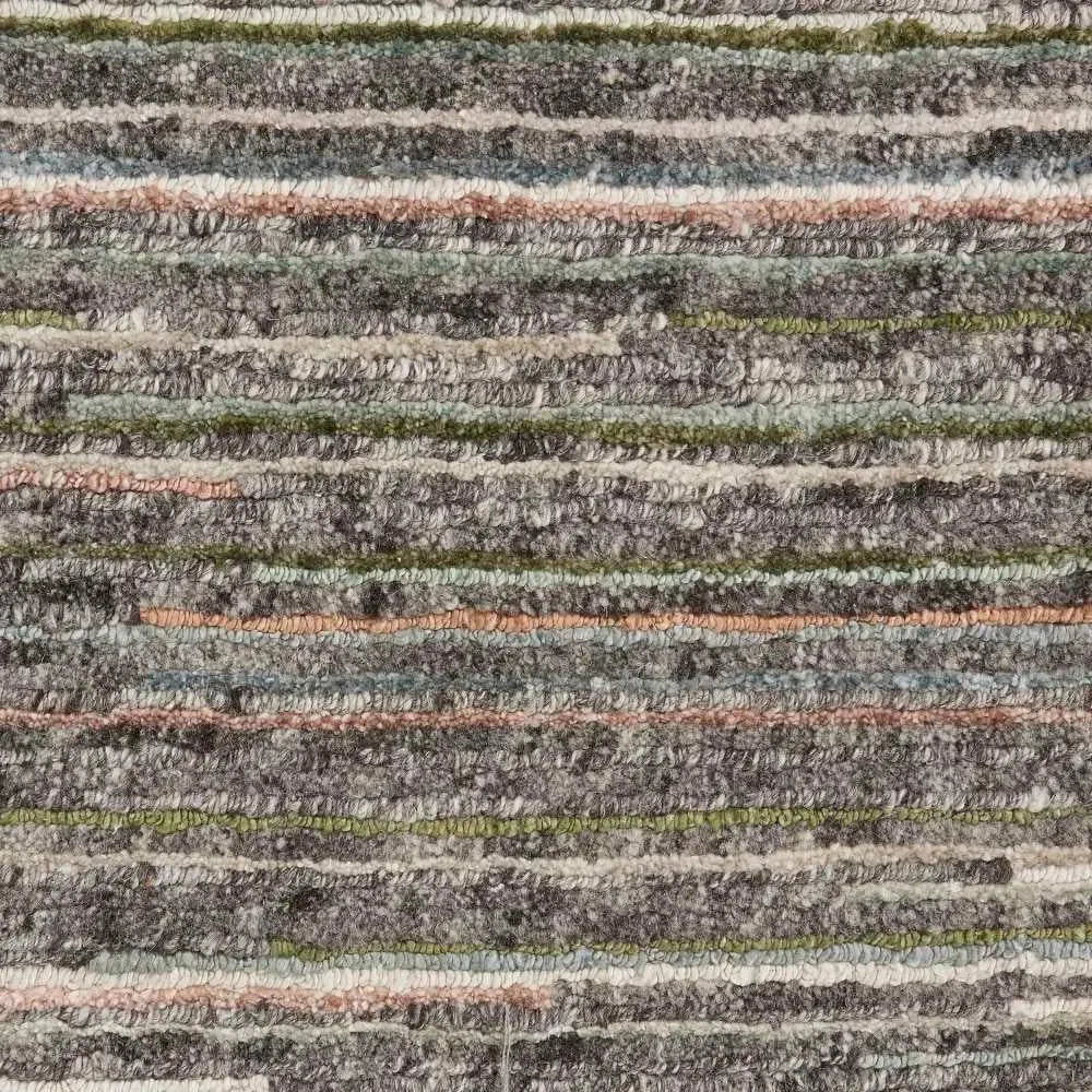 Plateau Pae01 Grey/Green Rug