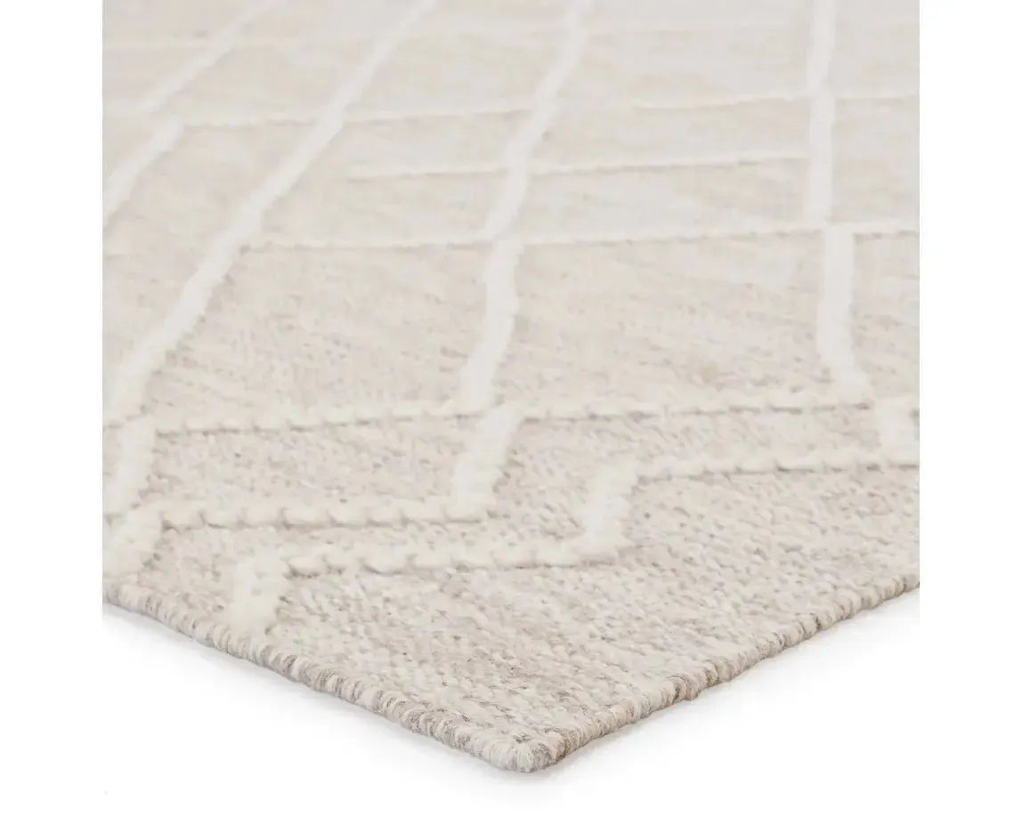 Plateau PLT01 Light Grey/Ivory Rug