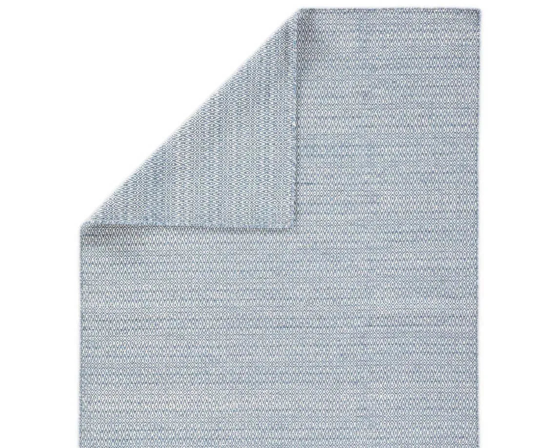 Poise POE02 Eulalia Dark Blue/Light Gray Rug