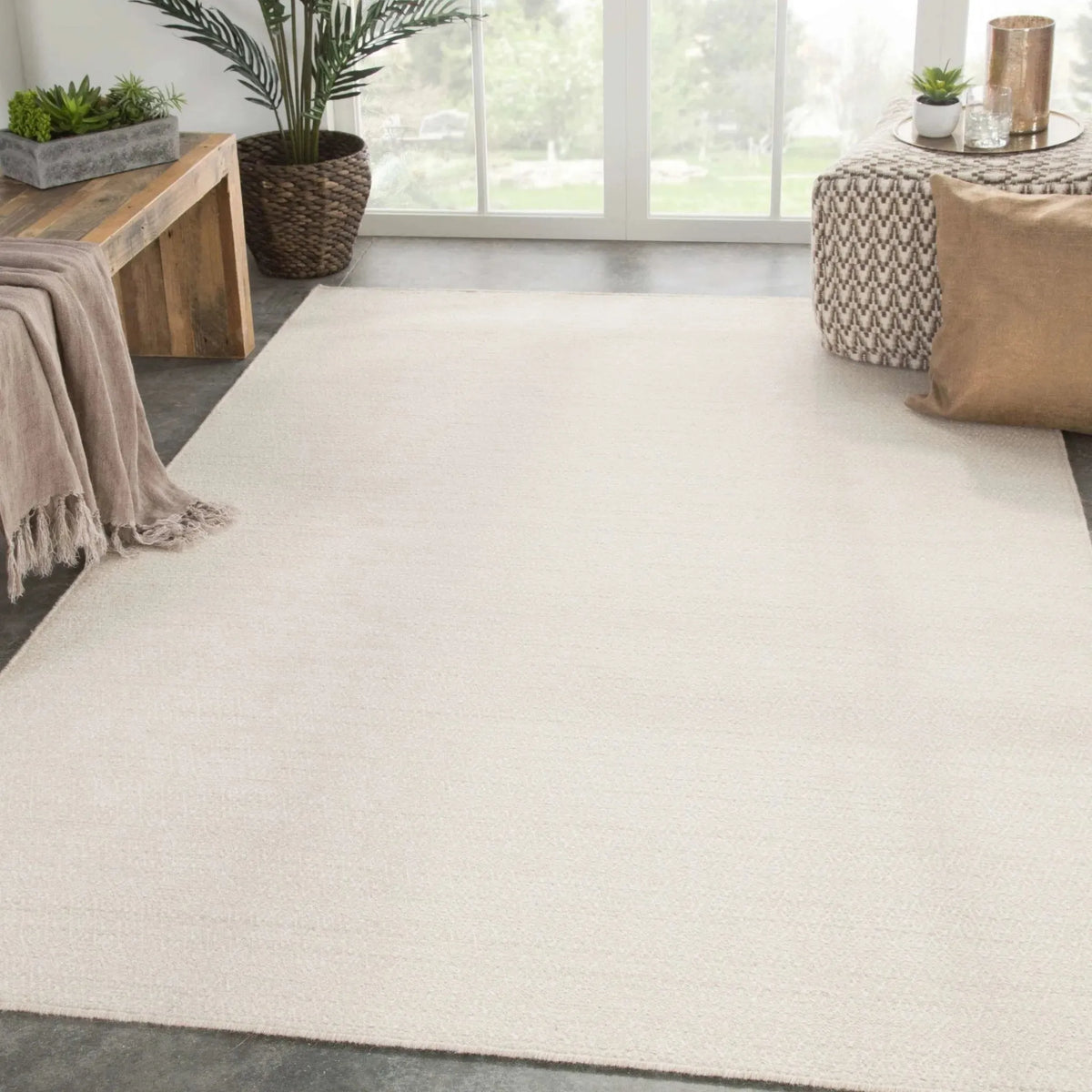Poise POE03 Eulalia Fog/Light Gray Rug