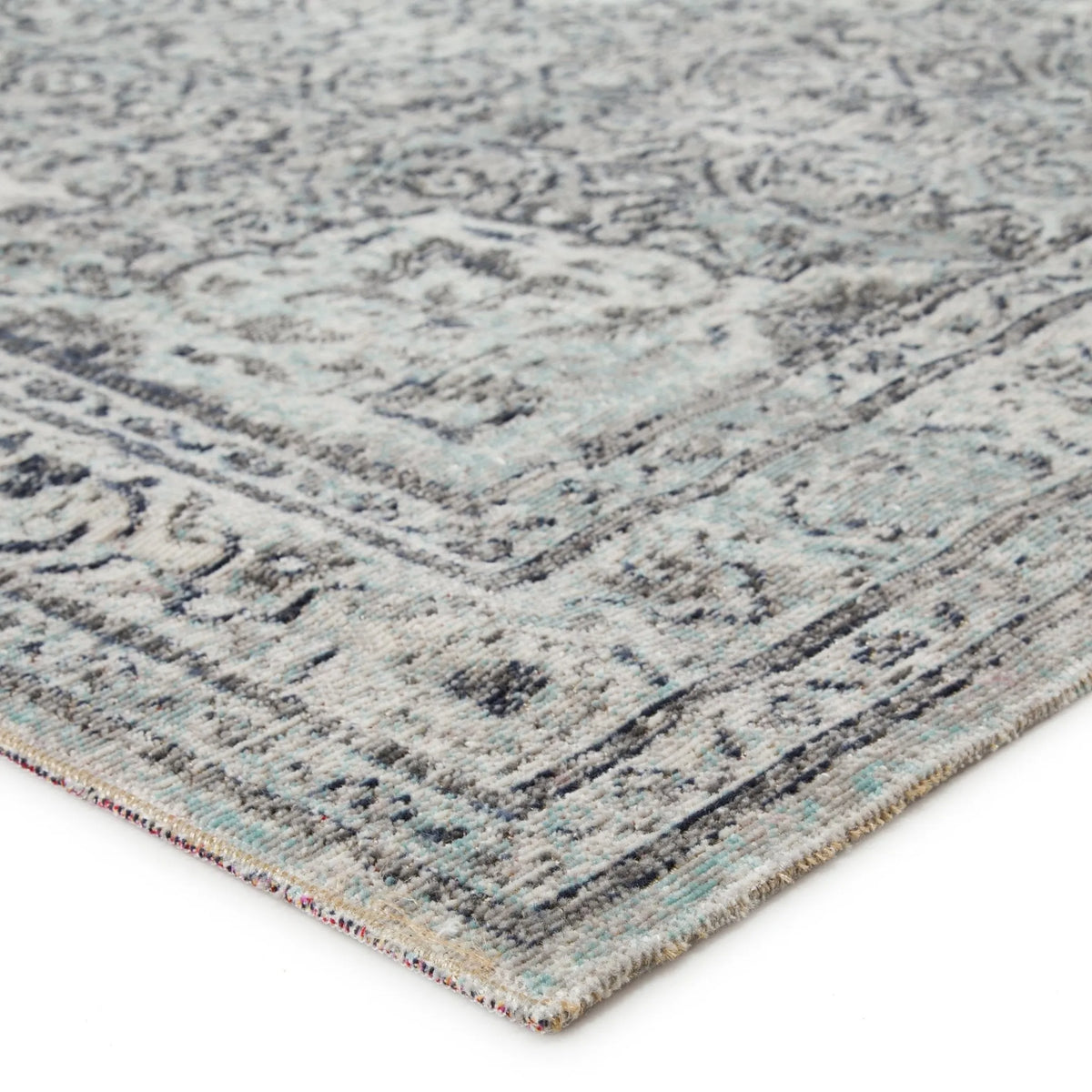 Polaris Pol01 Langley Gray/Blue Rug - Rug & Home