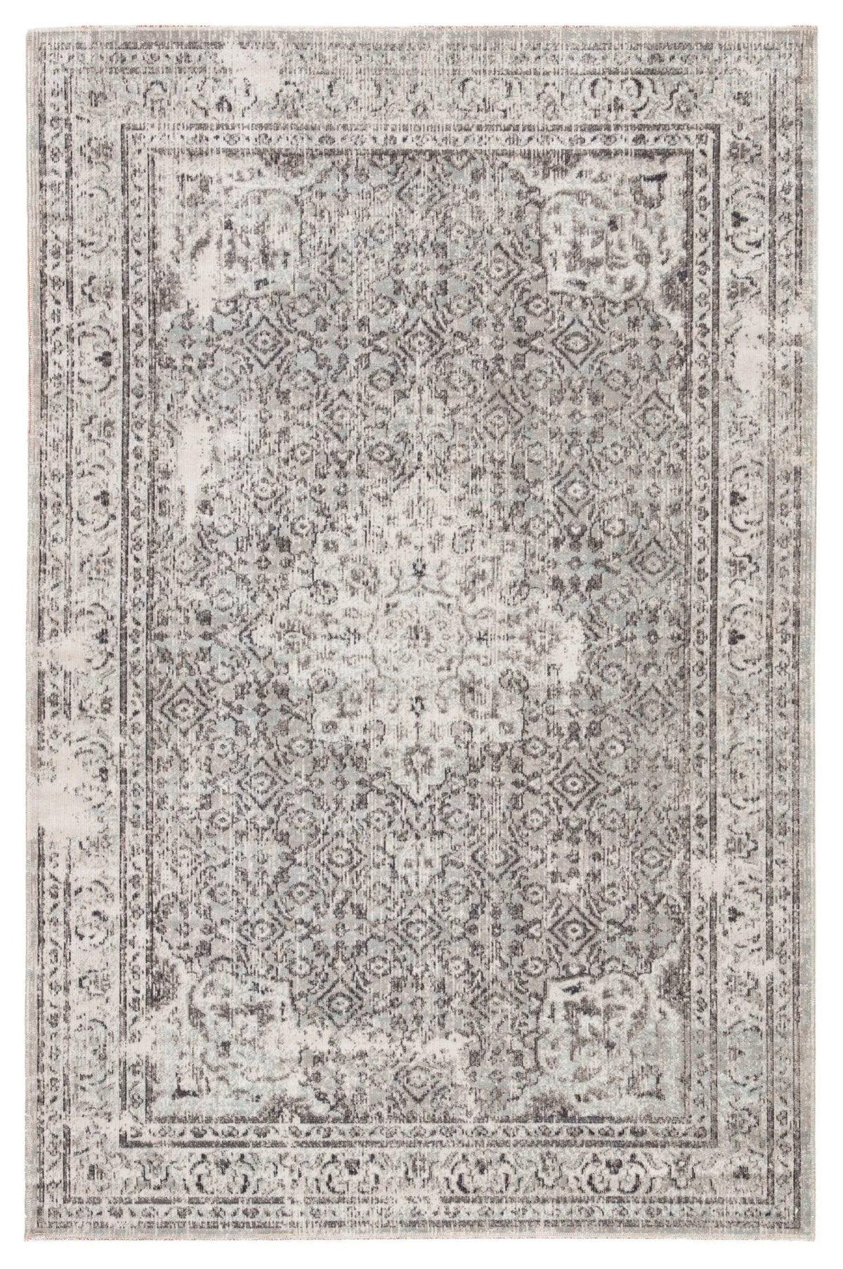 Polaris Pol01 Langley Gray/Blue Rug - Rug & Home