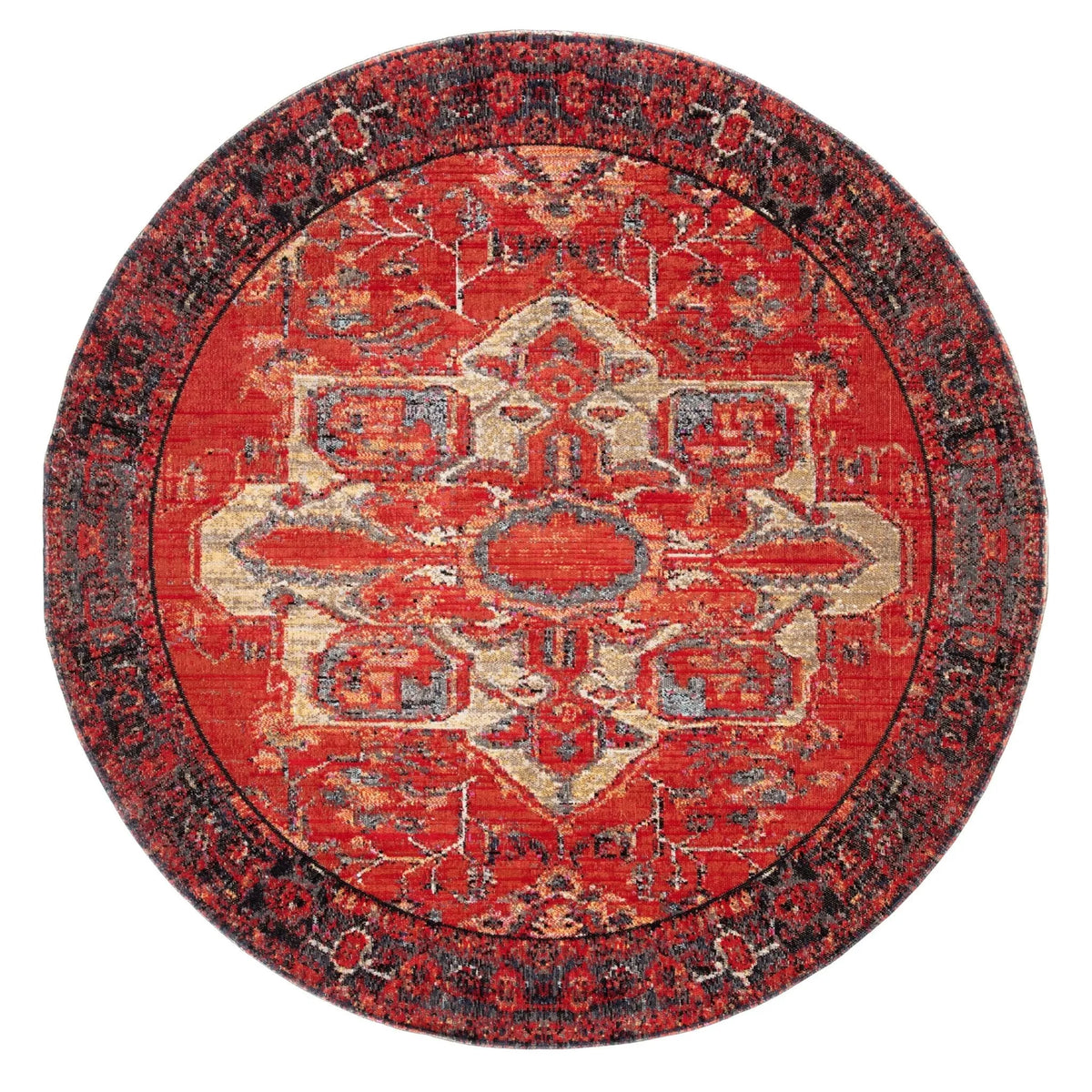 Polaris POL06 Leighton Bruschetta / Gargoyle Rug - Rug & Home