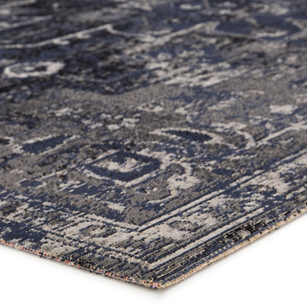 Polaris Pol09 Isolde Blue/Black Rug