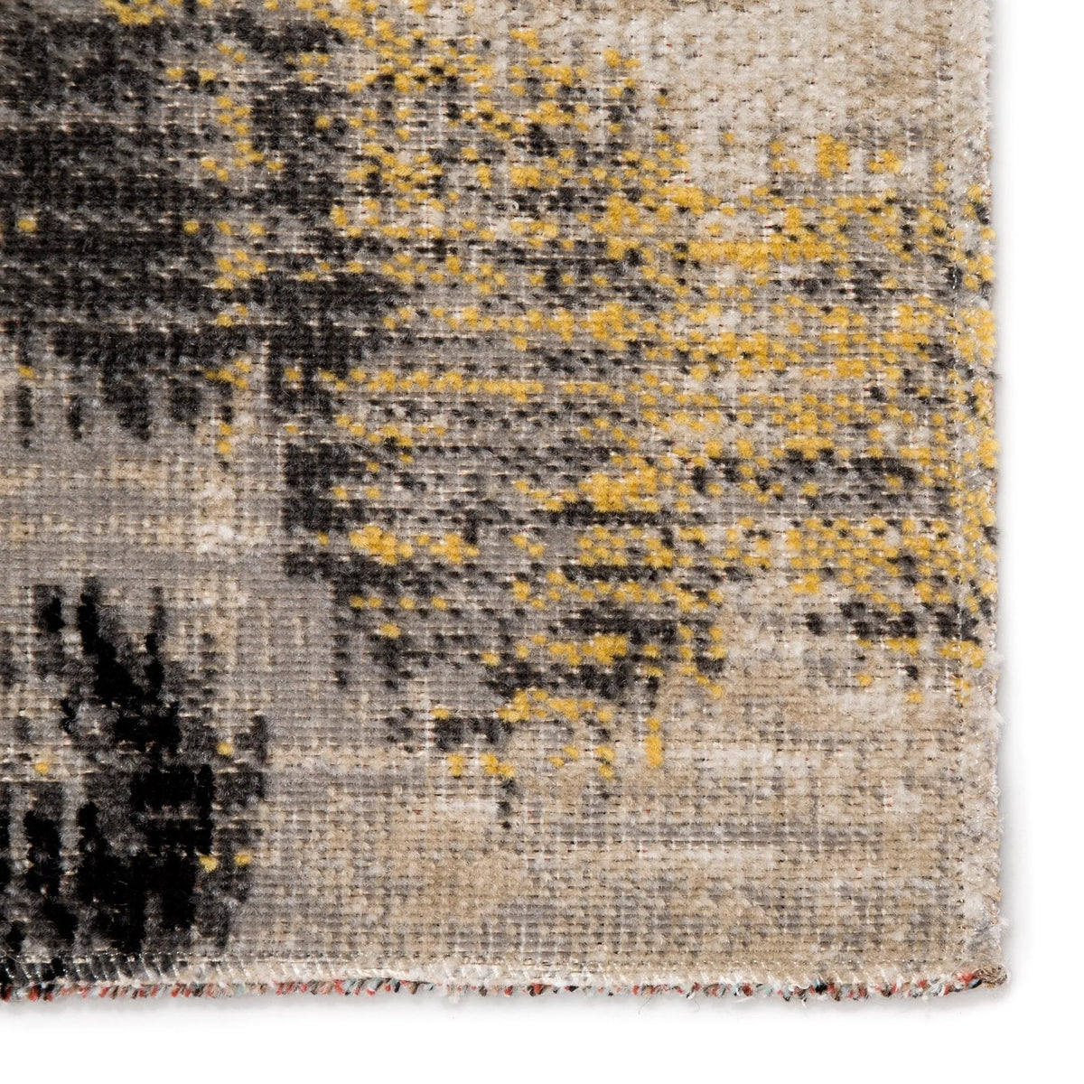 Polaris POL14 Zenith Gray/Yellow Rug - Rug & Home