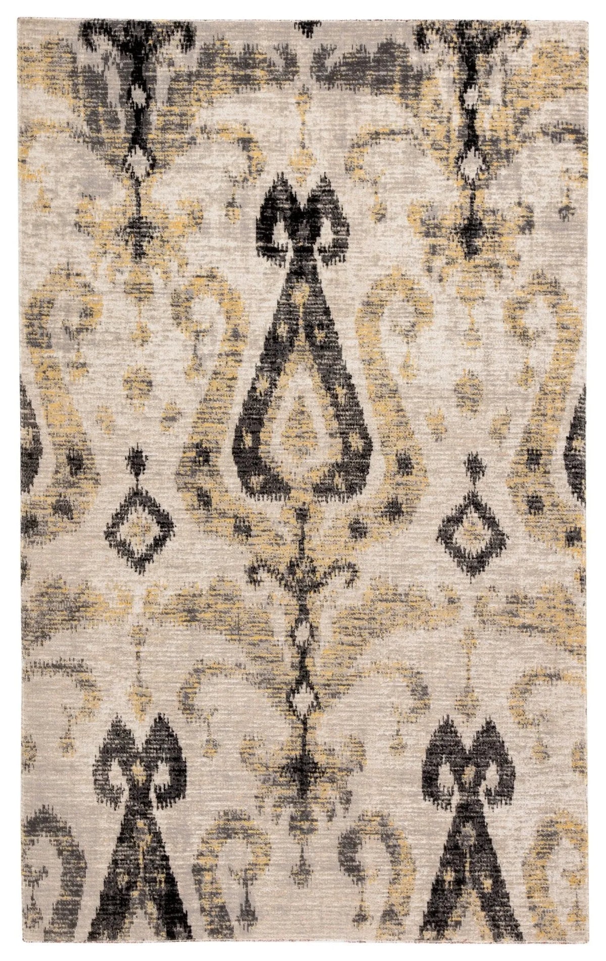 Polaris POL14 Zenith Gray/Yellow Rug - Rug & Home