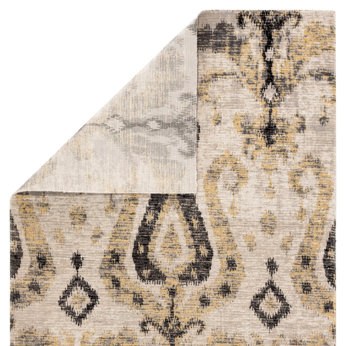 Polaris POL14 Zenith Gray/Yellow Rug - Rug & Home