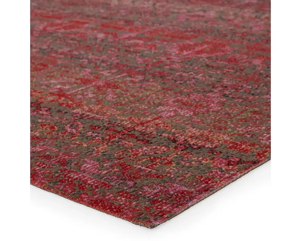 Polaris POL32 Vivid Pink/Red Rug - Rug & Home