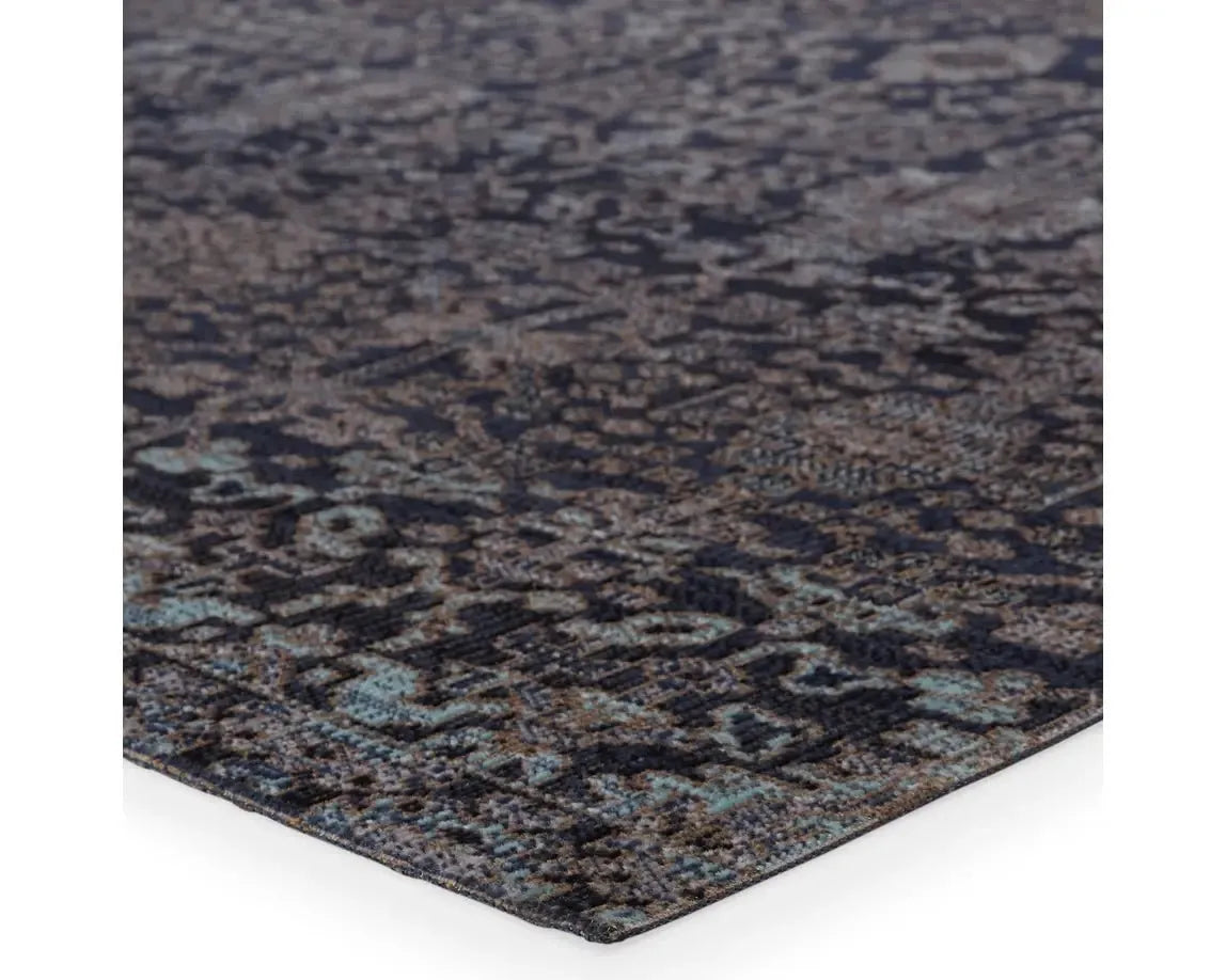 Polaris POL34 Deep Blue Rug - Rug & Home