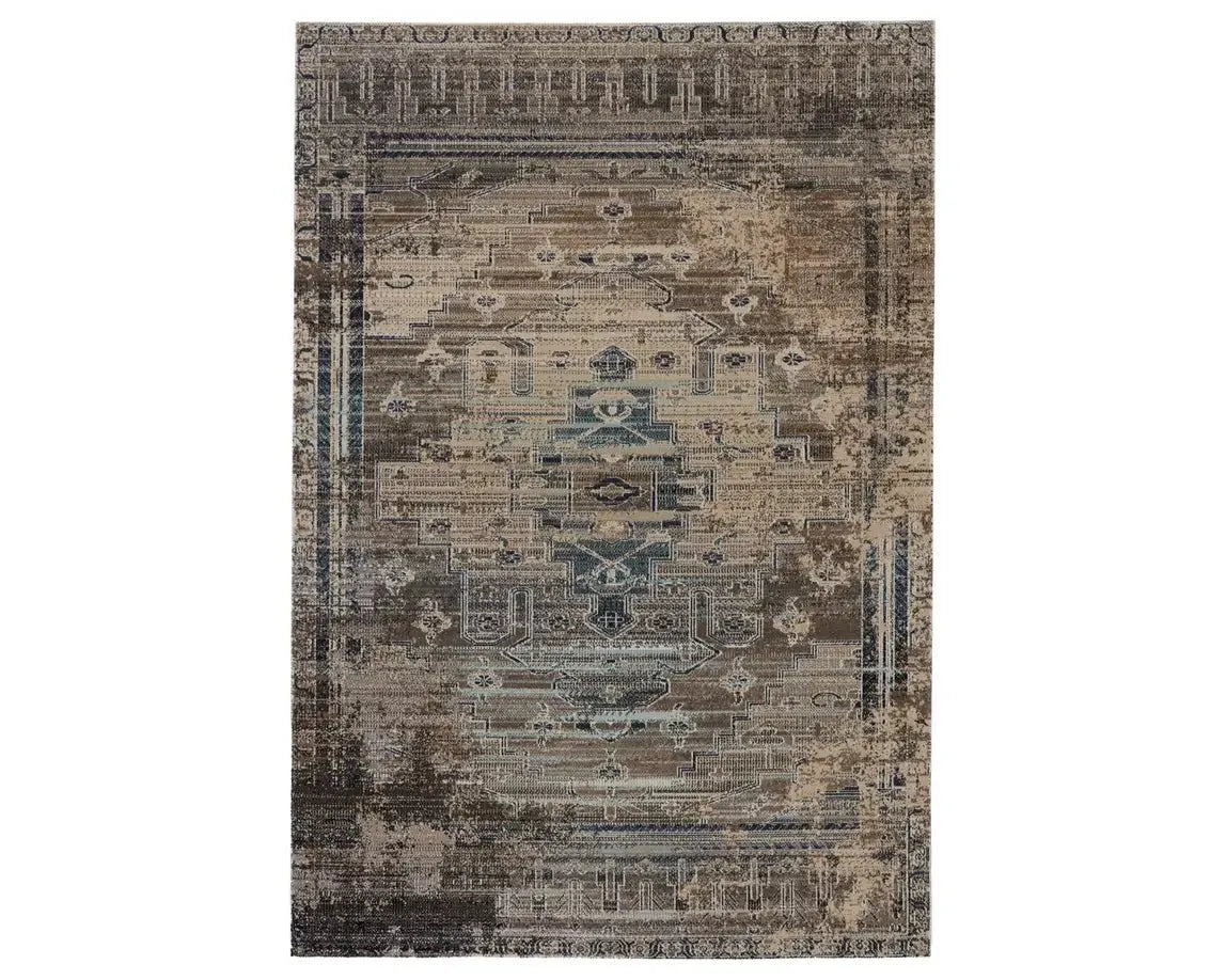 Polaris POL41 Grey/Taupe Rug - Rug & Home