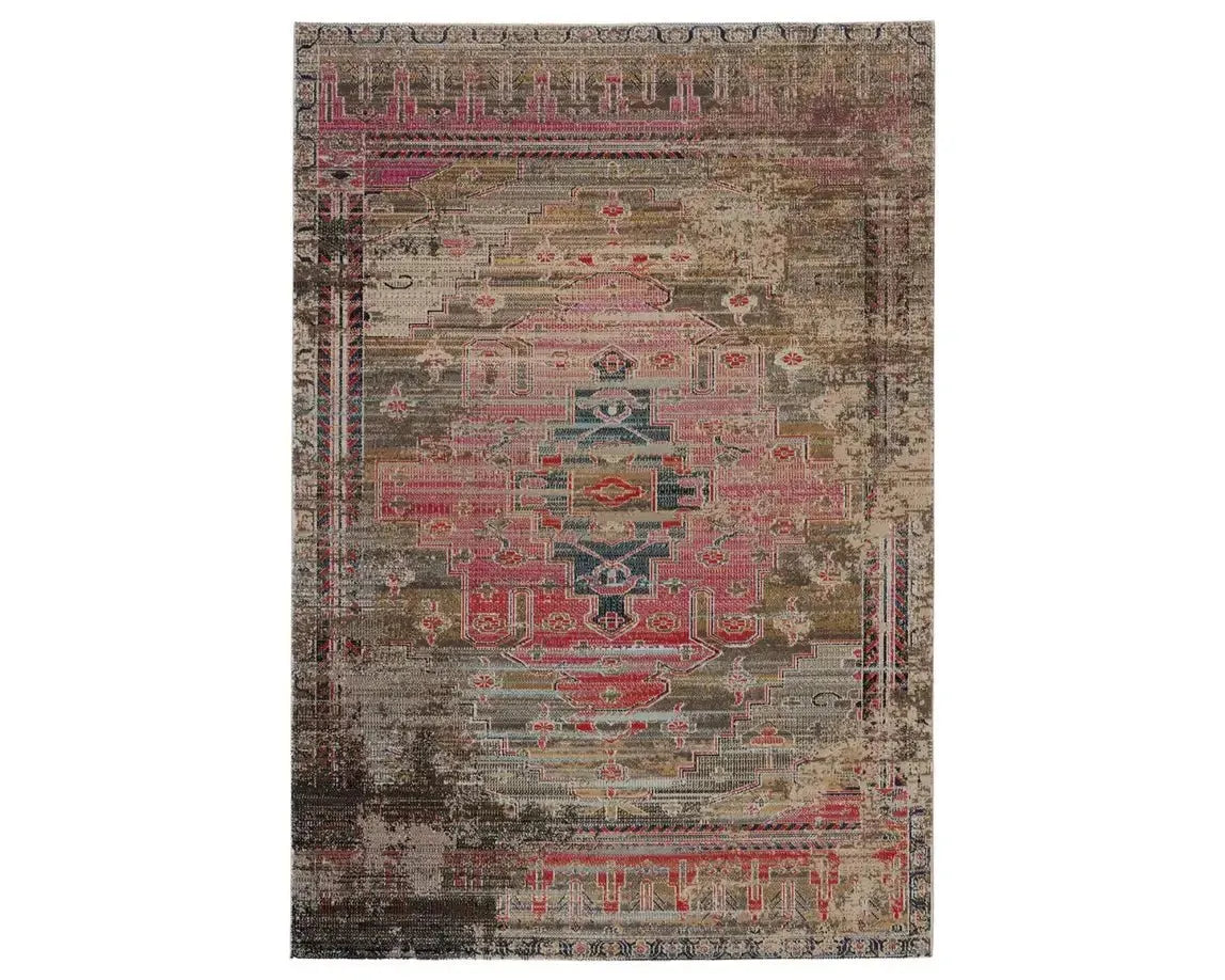 Polaris POL43 Red/Blue Rug