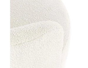 Polly Swivel Accent Chair Ivory - Rug & Home