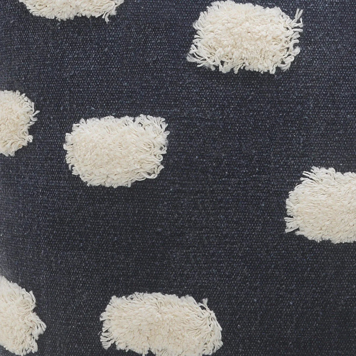 Pom Pom Palace Lr07653 Dark Blue/White Pillow - Rug & Home