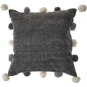 Pompadour 07438GRY Grey Pillow