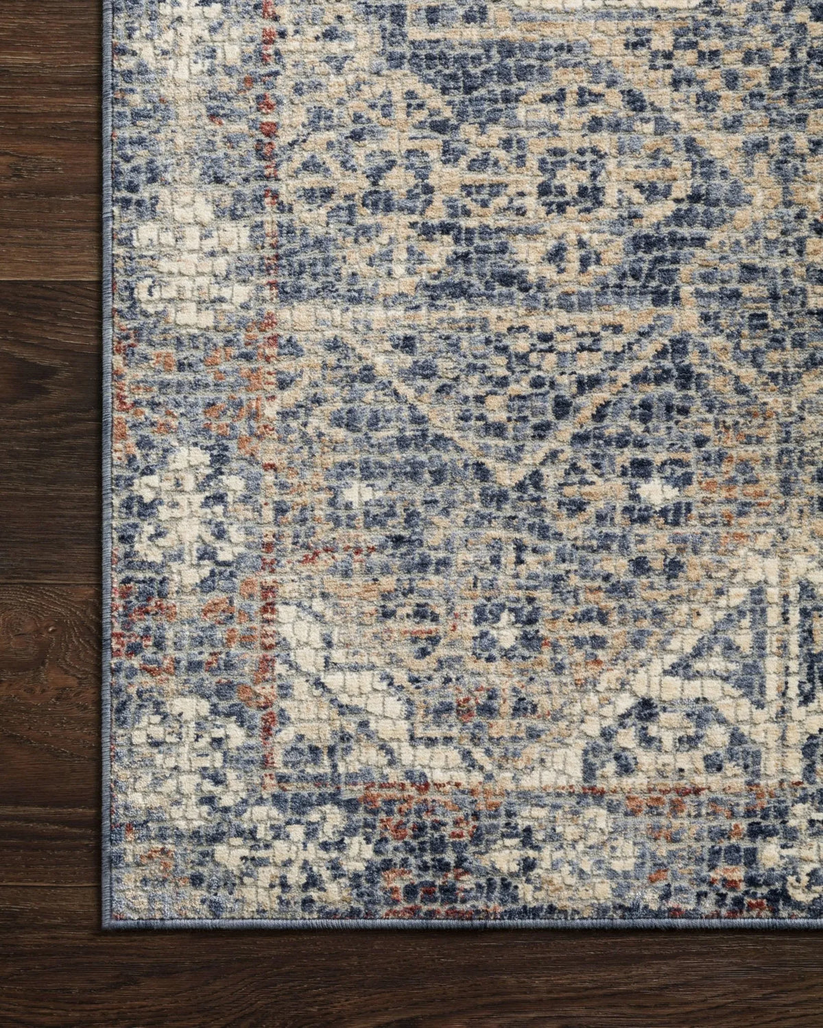 Porcia PB 02 Blue / Blue Rug - Rug & Home