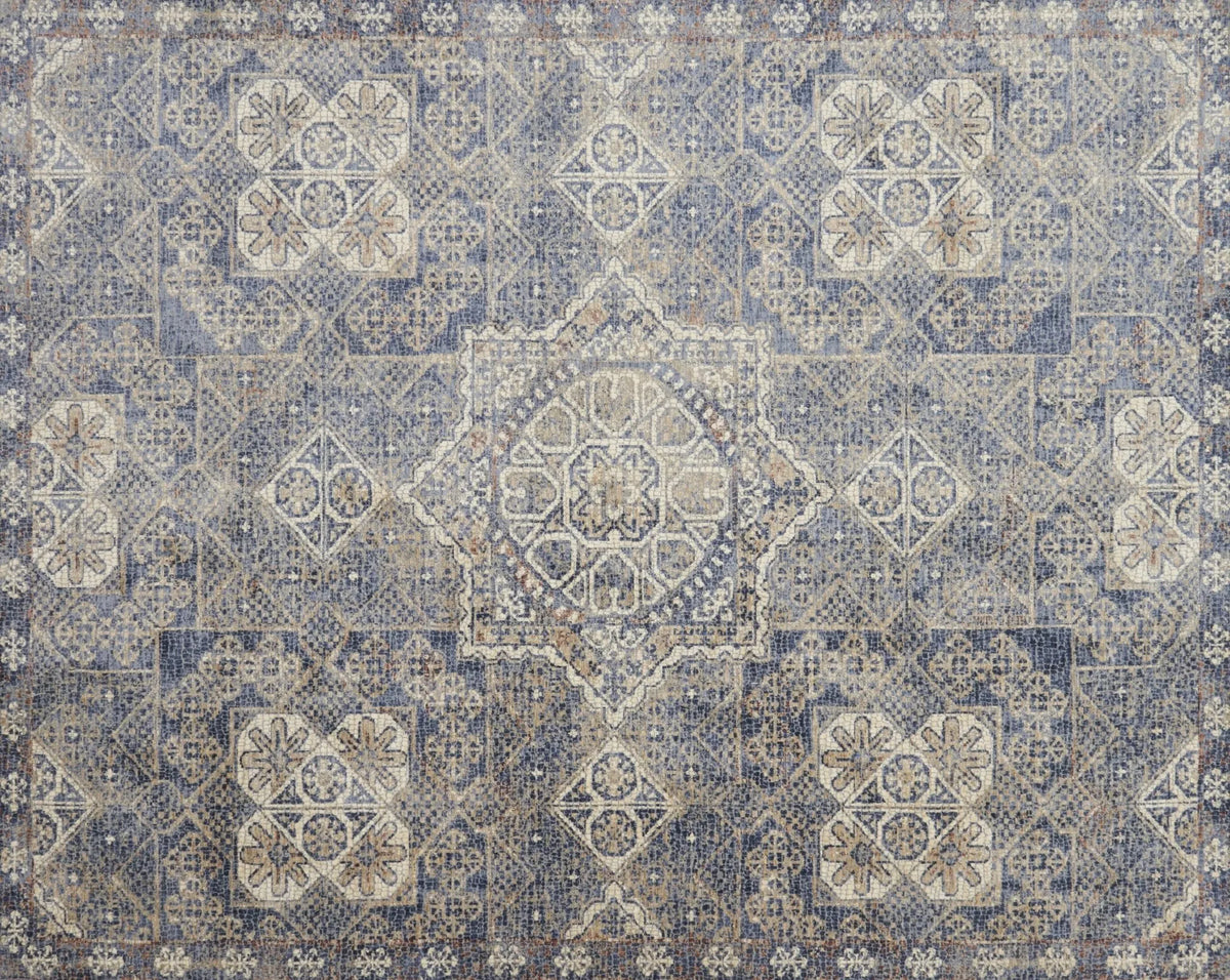 Porcia PB 02 Blue / Blue Rug - Rug & Home