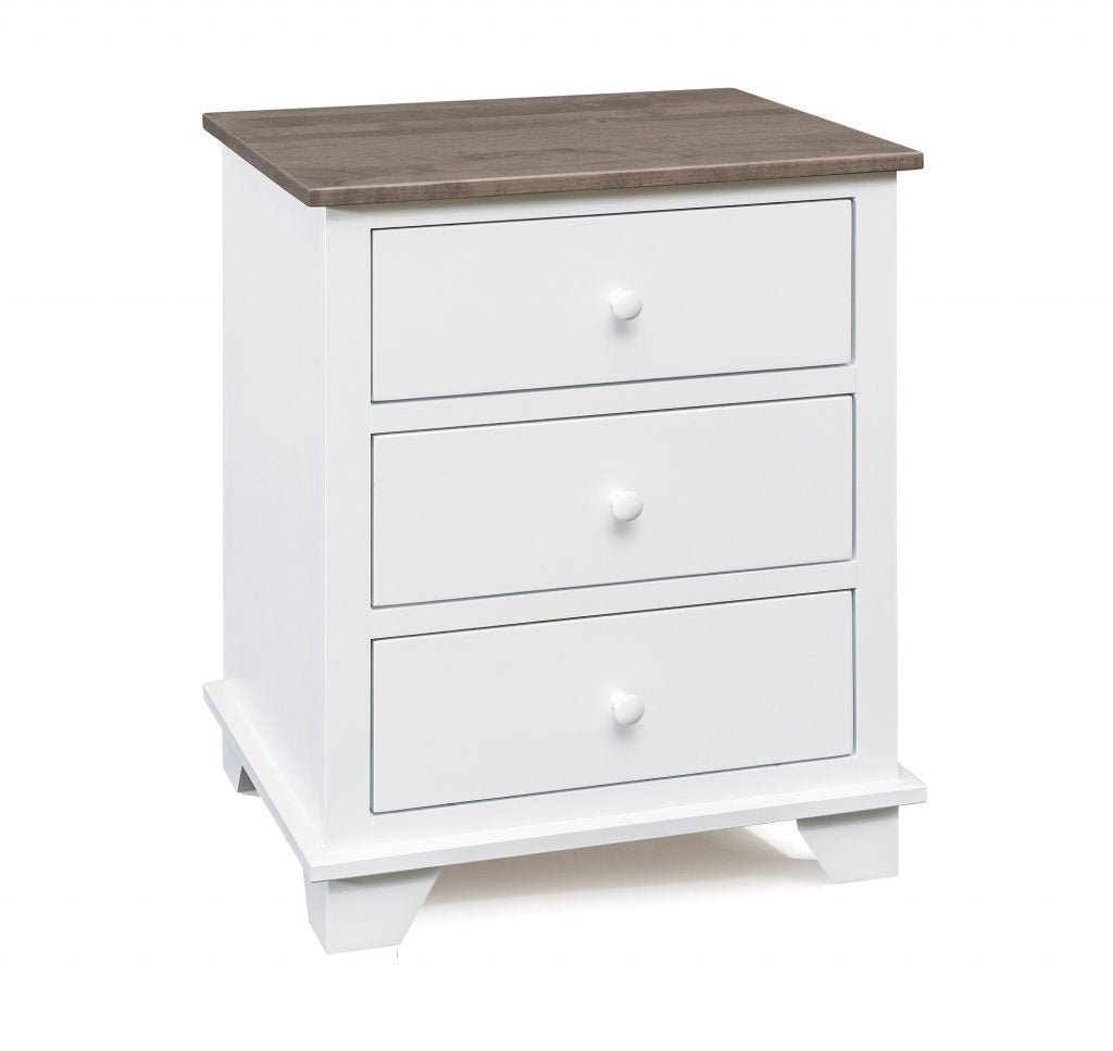 Portland 3 Drawer Nightstand - Rug & Home