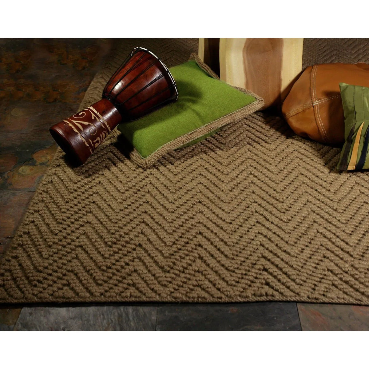 Porto 1221 Herringbone Natural Rug - Rug & Home