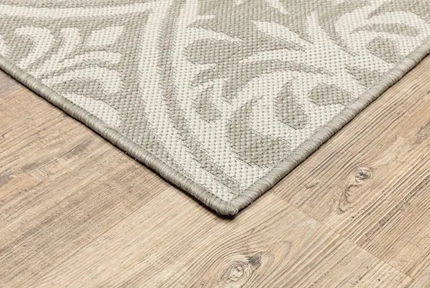 Portofino 1831H Grey/Ivory Rug - Rug & Home