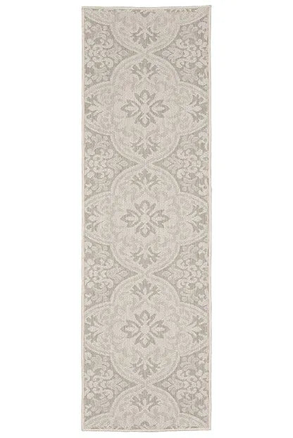 Portofino 2805W Ivory/Grey Rug - Rug & Home