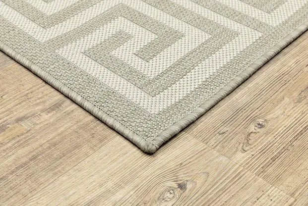 Portofino 6560D Grey/Ivory Rug - Rug & Home