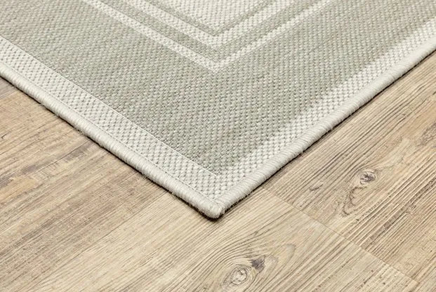 Portofino 6765W Ivory/Grey Rug - Rug & Home