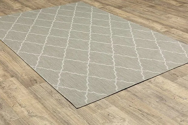 Portofino 7225H Grey/Ivory Rug - Rug & Home