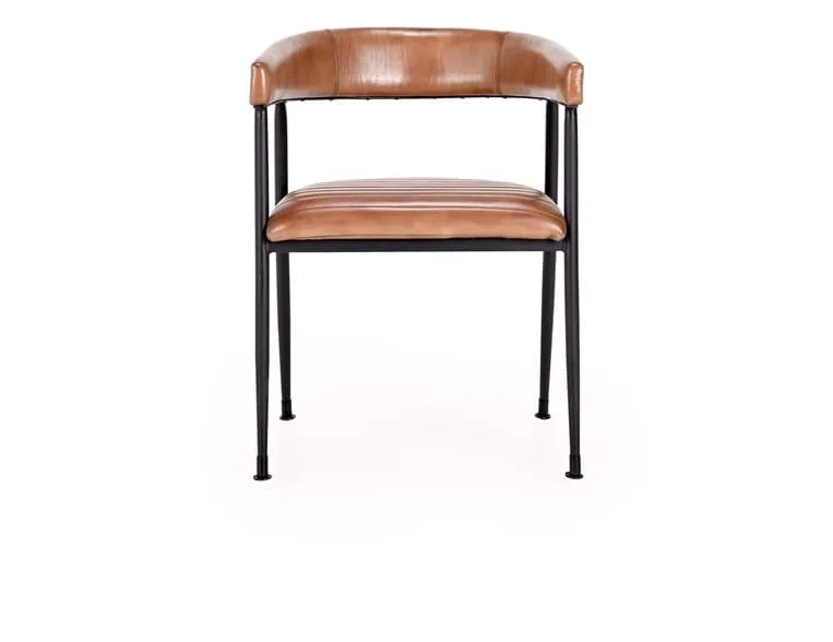 Preston Dining Chair Caramel - Rug & Home