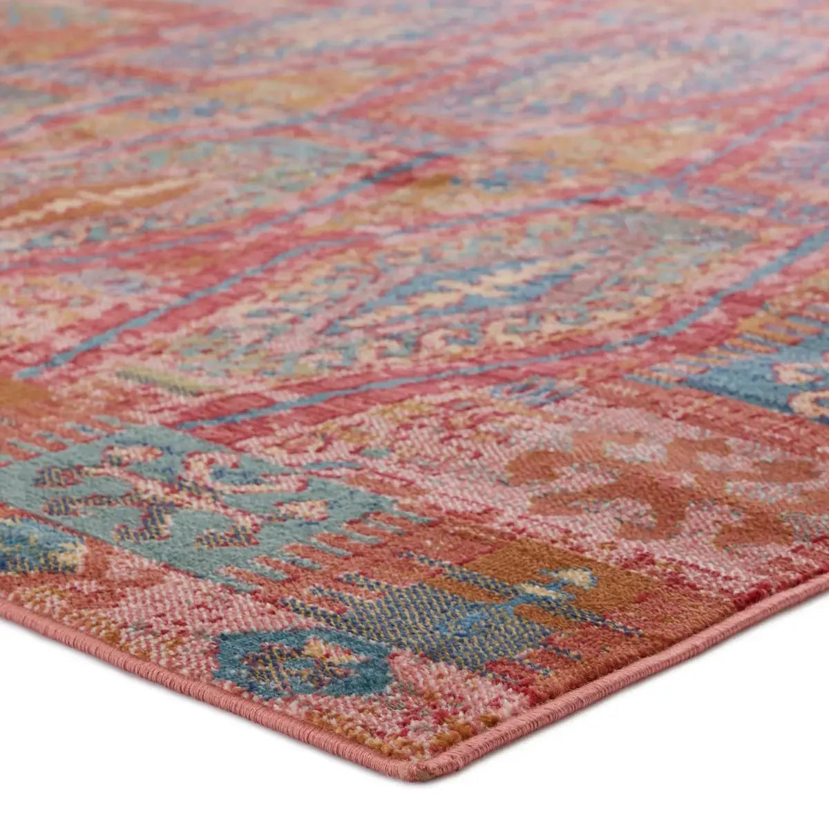 Prisma PSA08 Pink/Gold Rug - Rug & Home