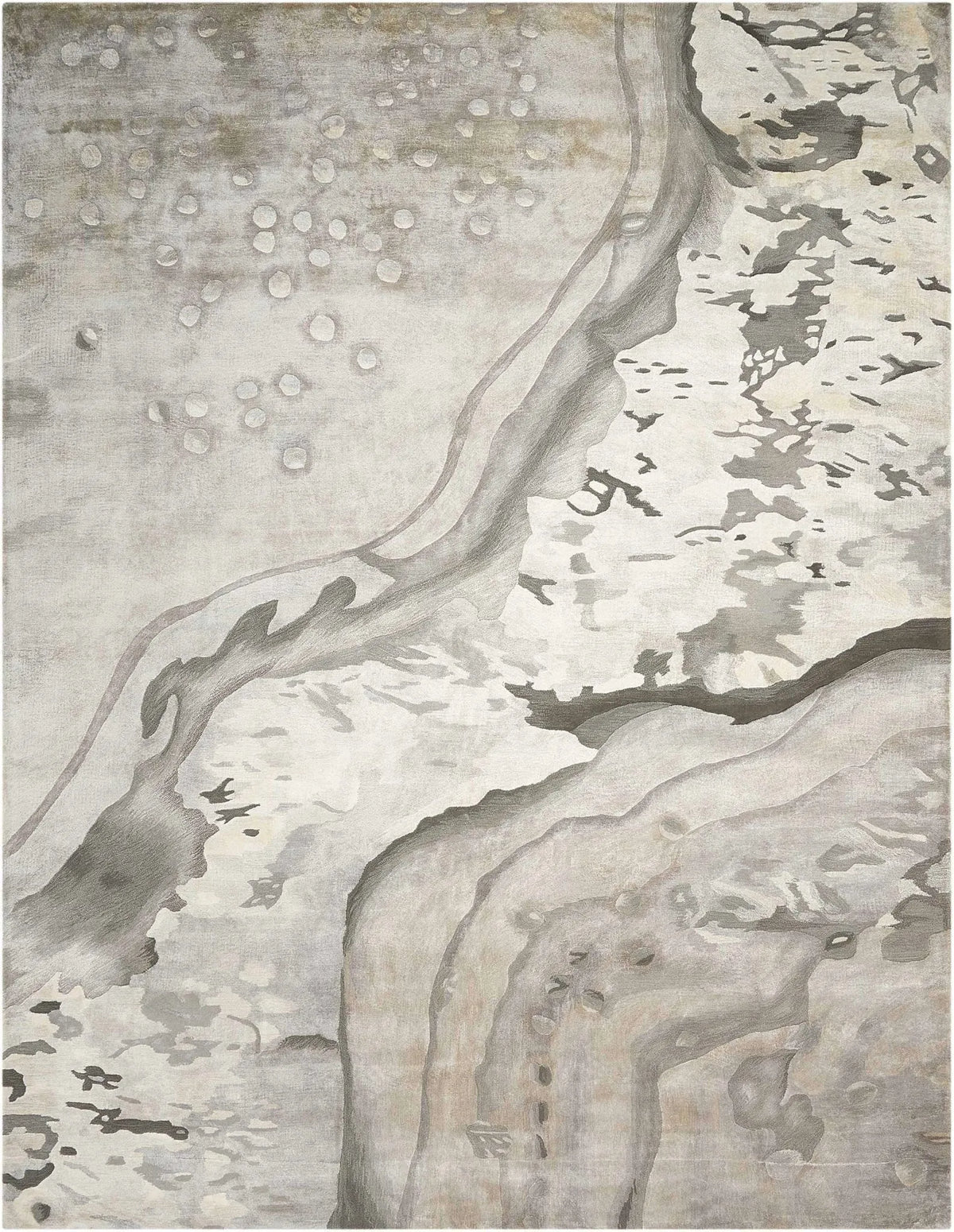 Prismatic PRS05 Silver Cloud Rug