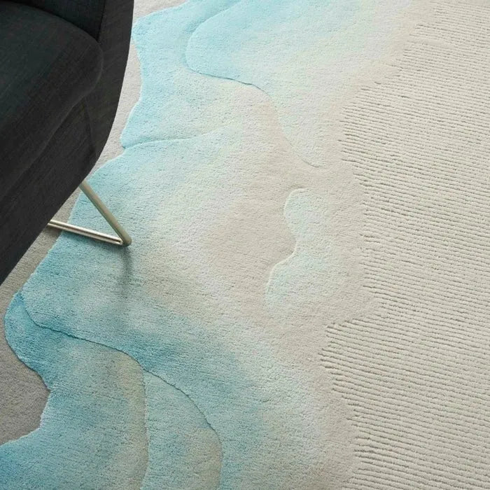 Prismatic PRS22 Sea Mist Blue Rug - Rug & Home