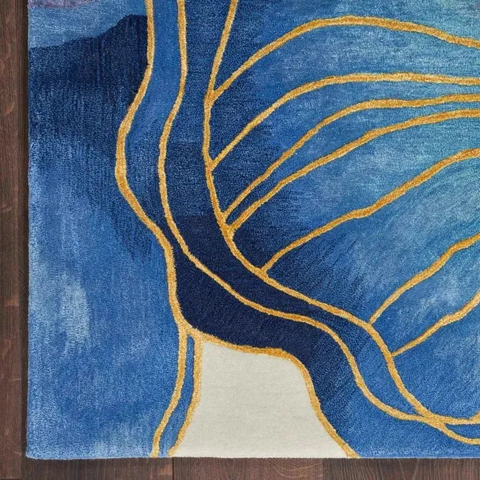 Prismatic PRS32 Blue Gold Rug