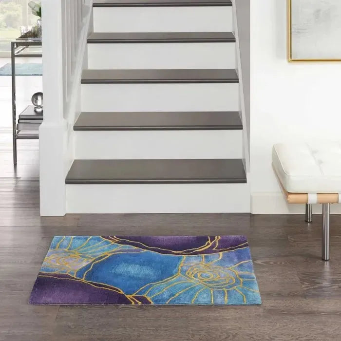 Prismatic PRS32 Blue Gold Rug