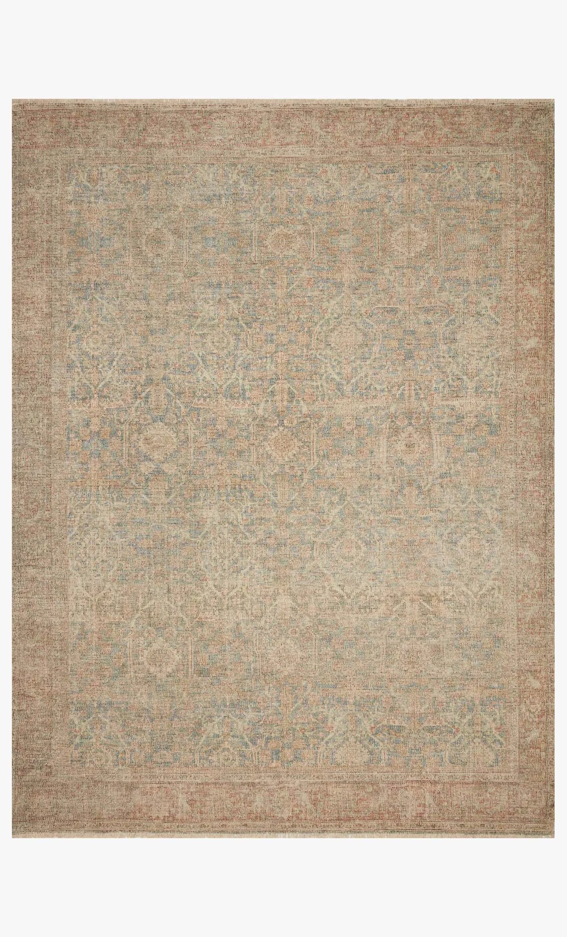 Priya Pry-06 Denim/Rust Rug - Rug & Home