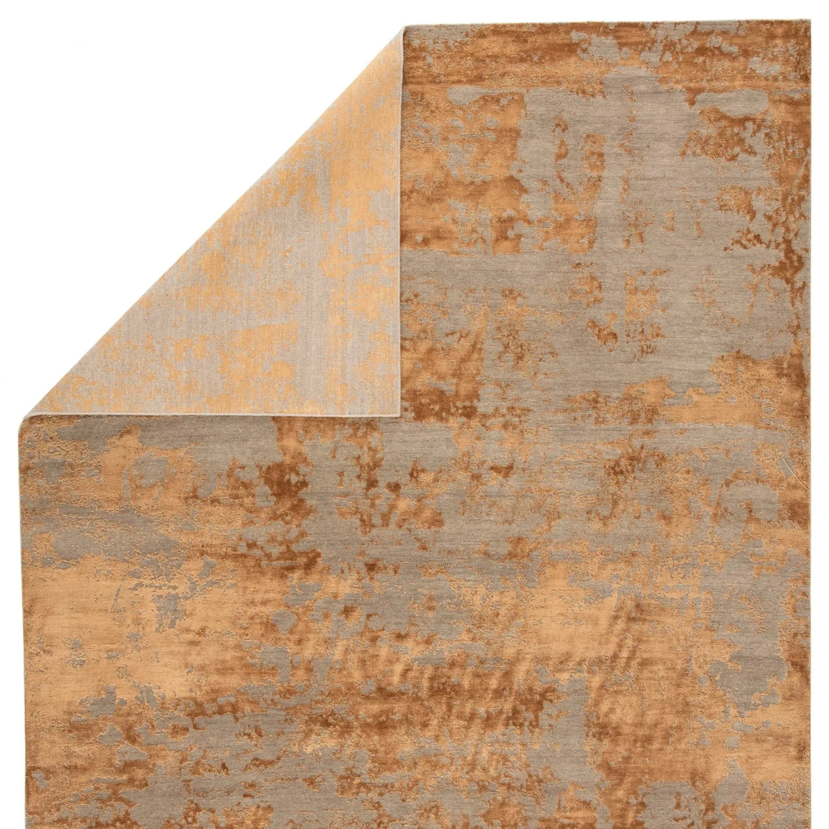 Project Error by Kavi PRE17 Paratem 2 Burnished Gold/Gray Rug