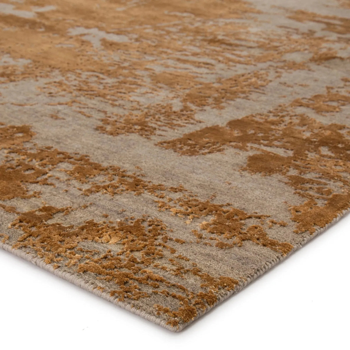 Project Error by Kavi PRE17 Paratem 2 Burnished Gold/Gray Rug