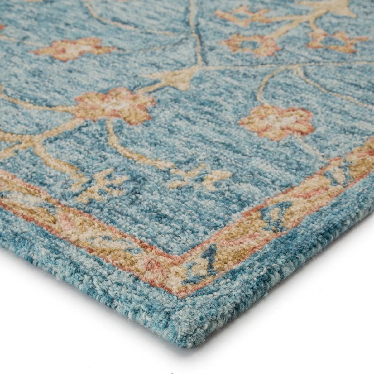 Province Pro02 Juniper Teal/Orange Rug