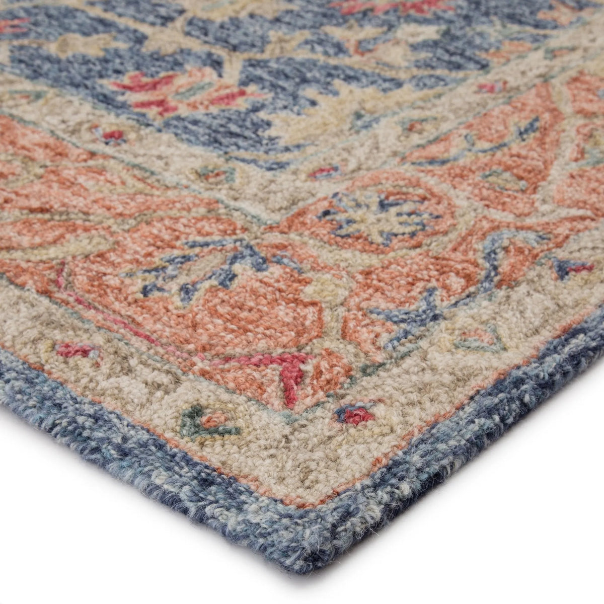 Province Pro03 Presley Blue/Red Rug - Rug & Home