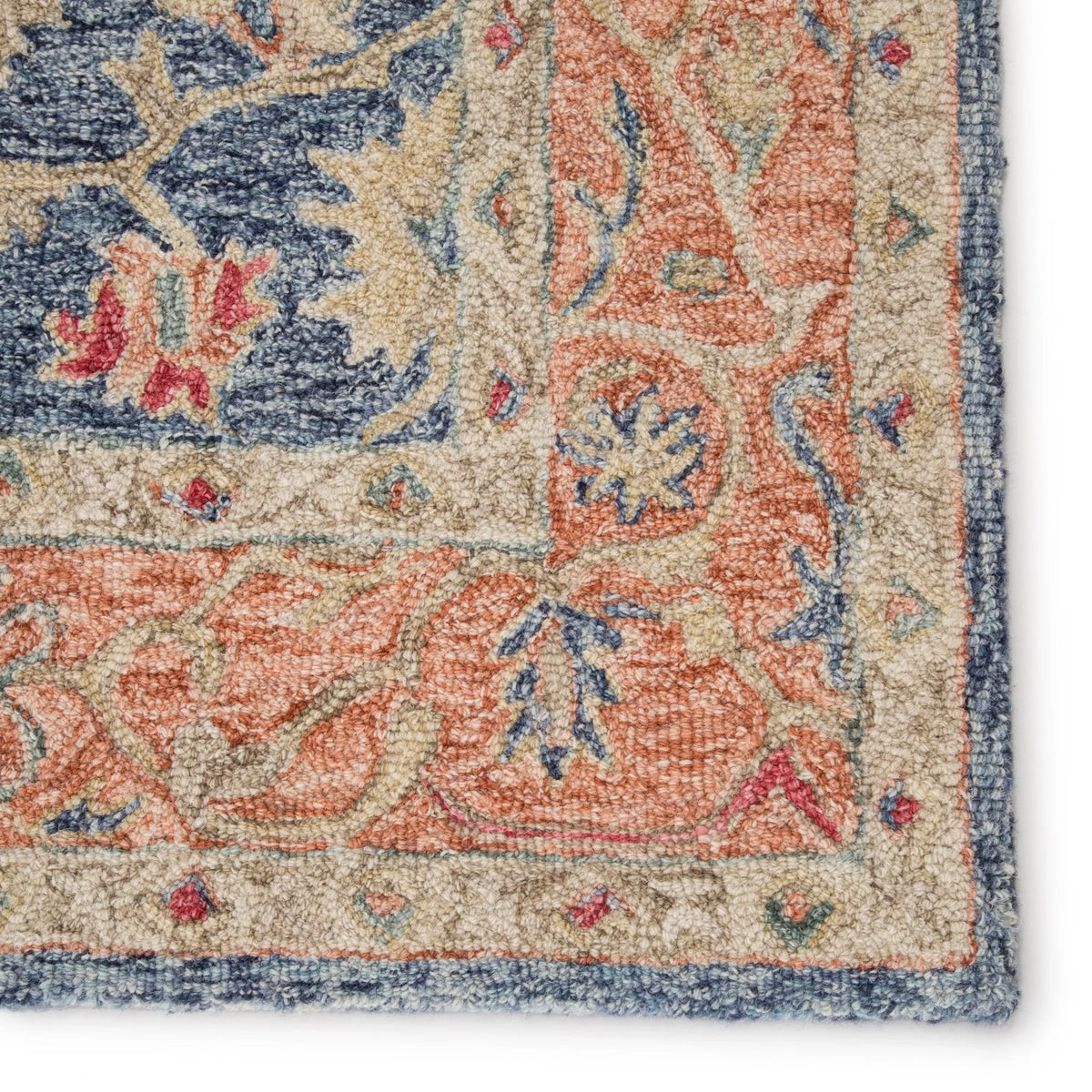 Province Pro03 Presley Blue/Red Rug - Rug & Home