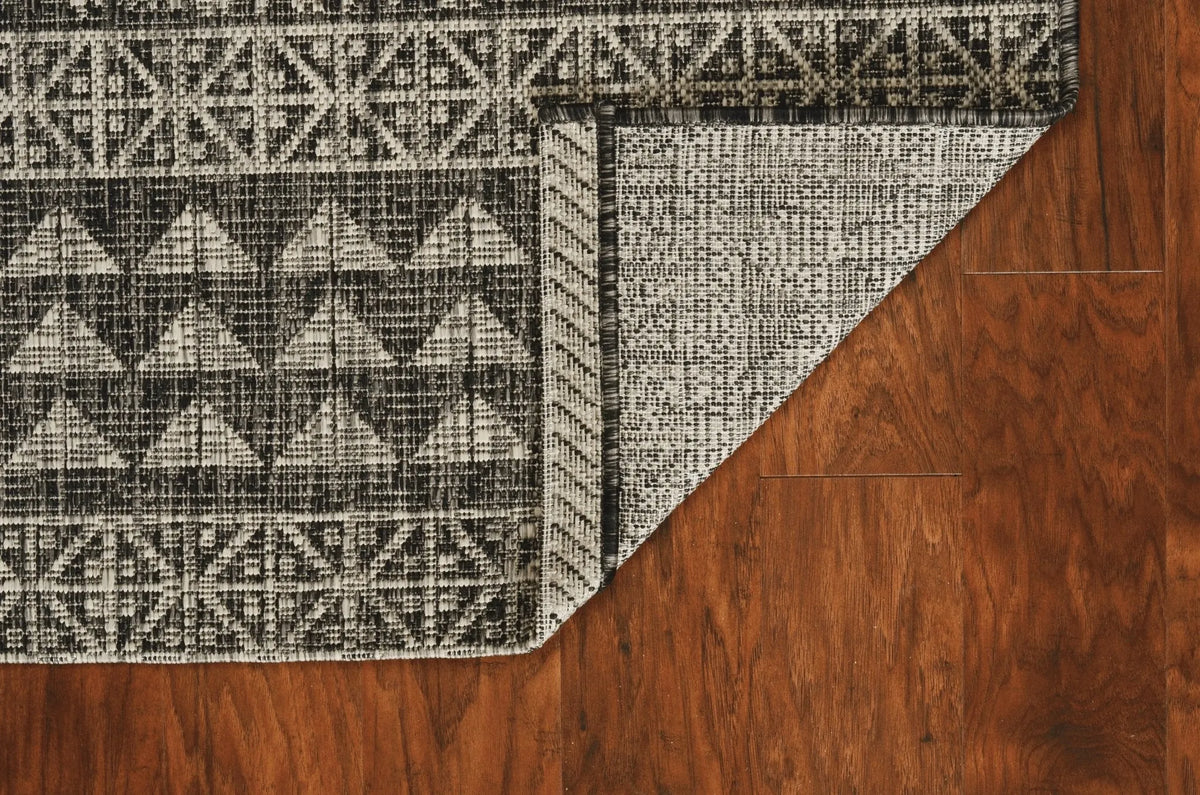 Provo 5761 Tribe Charcoal Rug - Rug & Home