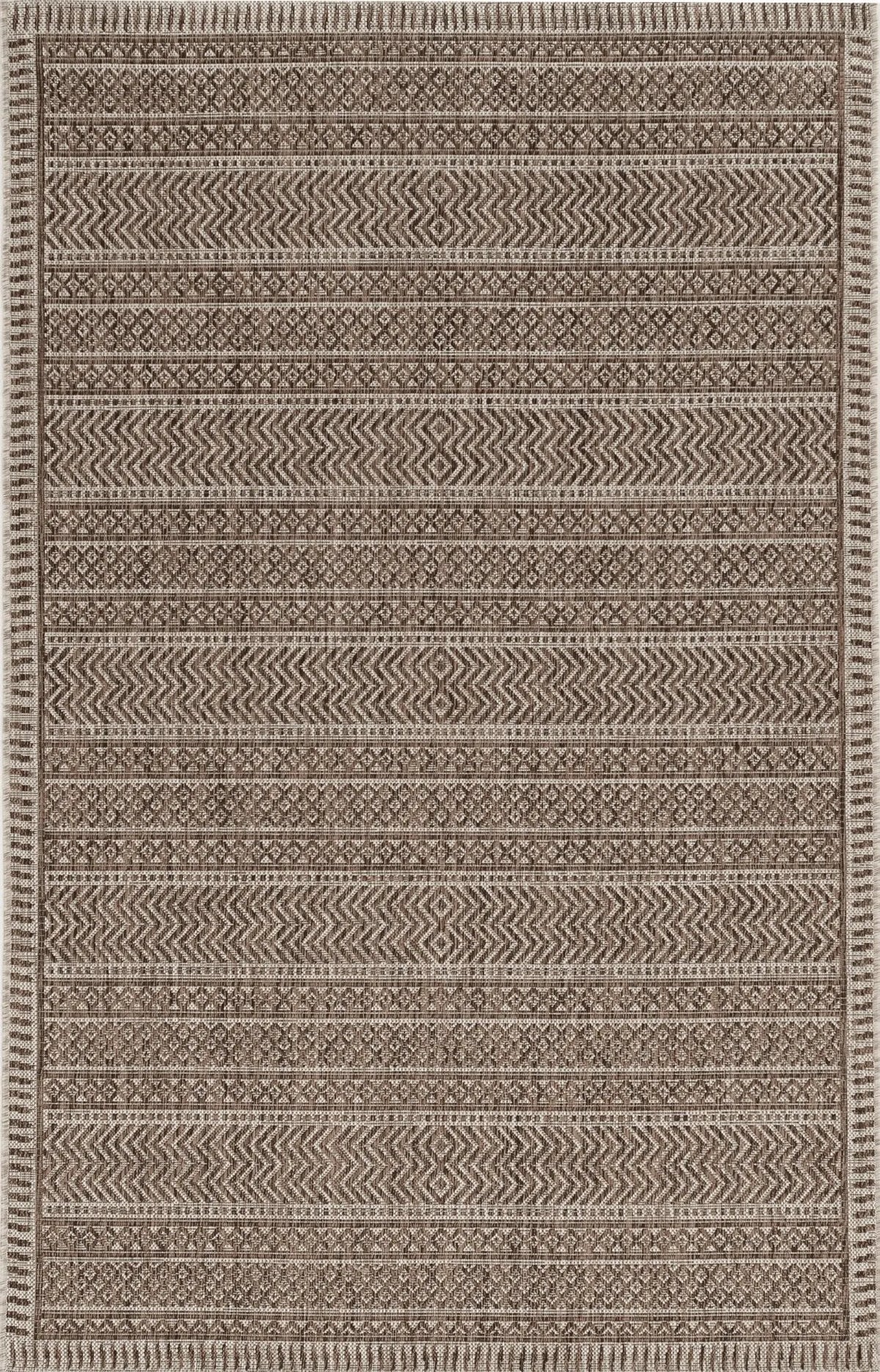 Provo 5762 Izteca Mocha Rug - Rug & Home