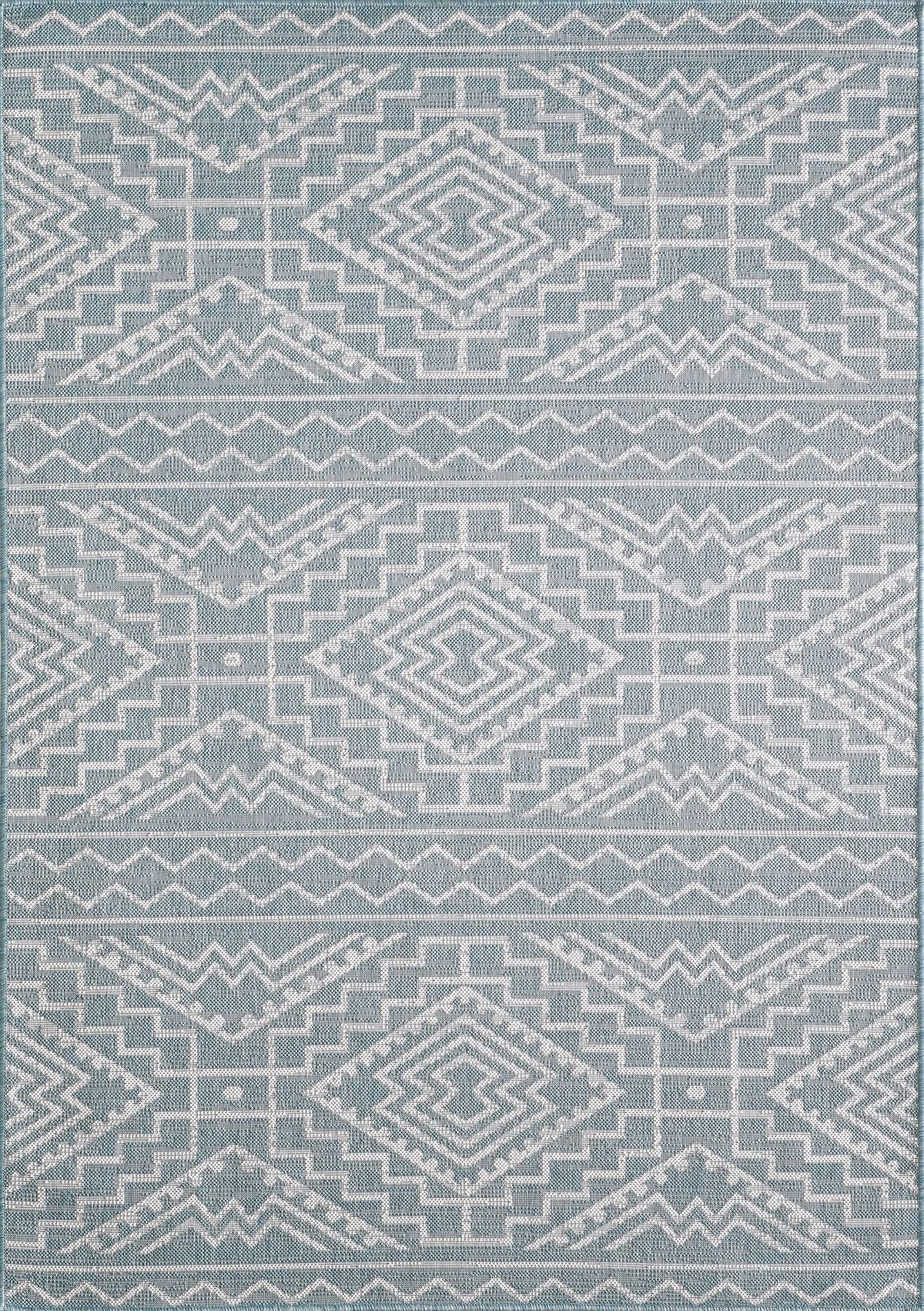 Provo 5779 Quinn Aqua Rugs - Rug & Home