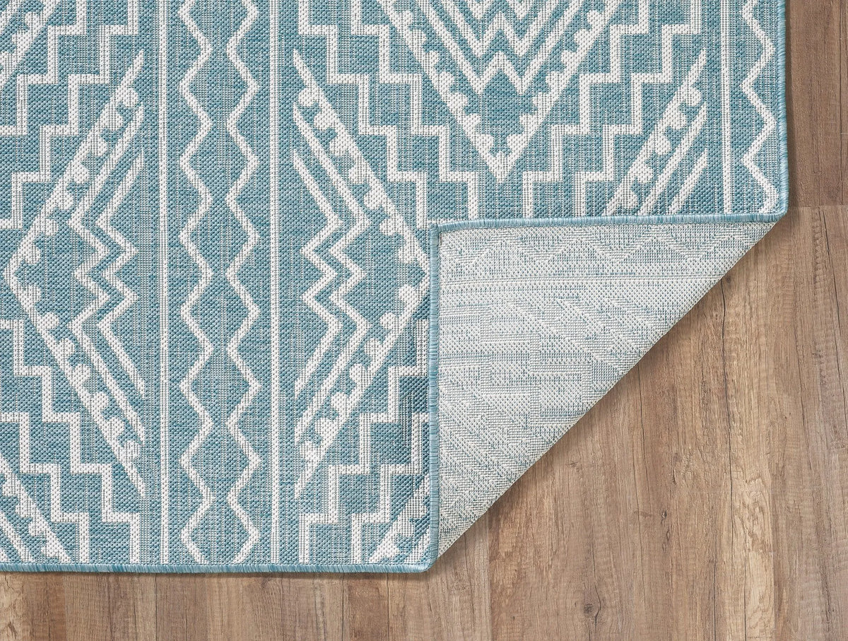 Provo 5779 Quinn Aqua Rugs - Rug & Home