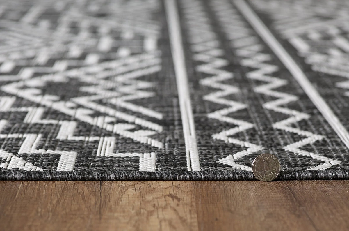 Provo 5780 Quinn Black Rugs - Rug & Home