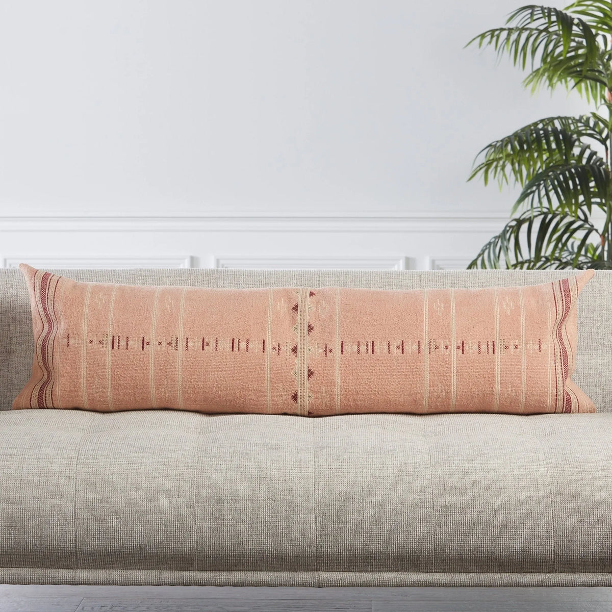 Puebla Pub01 Amezri Blush/Cream Pillow - Rug & Home