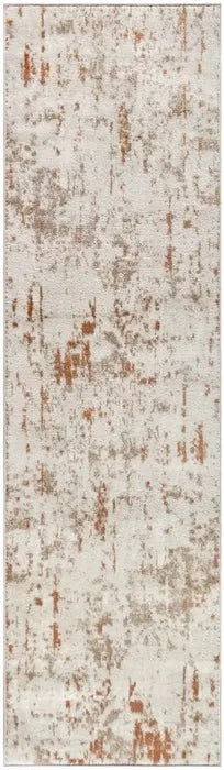 Quarry QUA01 Ivory/Rust Rug - Rug & Home