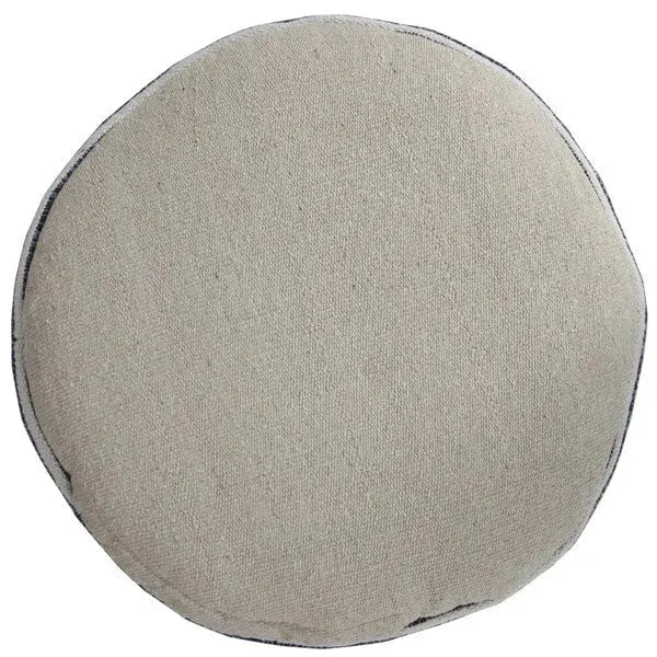 Quincy 34064BLU Blue Pouf