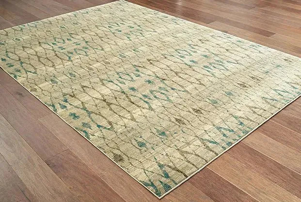 Raleigh 1807H Ivory Blue Rug